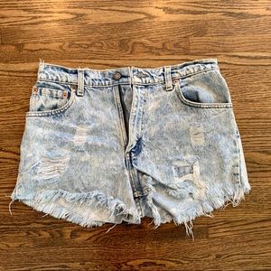 Vintage Levi’s Distressed Cutoff Shorts